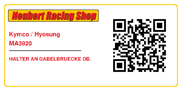 Kymco / Hyosung MA3920