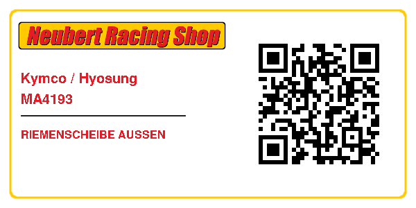 Kymco / Hyosung MA4193
