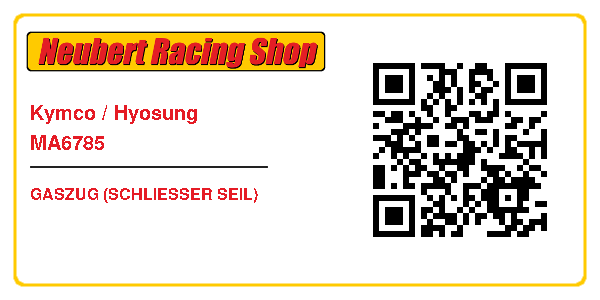 Kymco / Hyosung MA6785