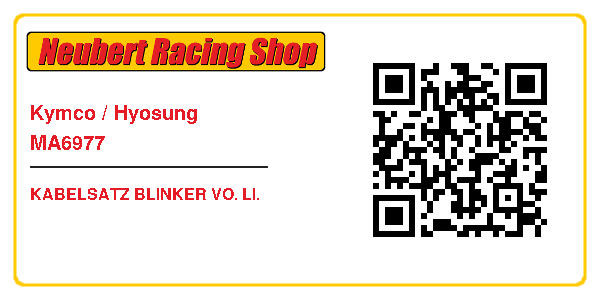 Kymco / Hyosung MA6977