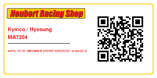 Kymco / Hyosung MA7204