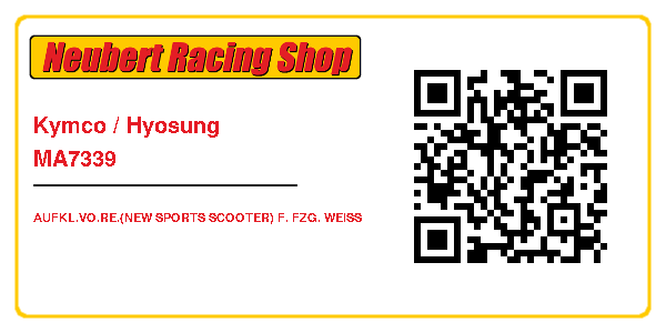 Kymco / Hyosung MA7339