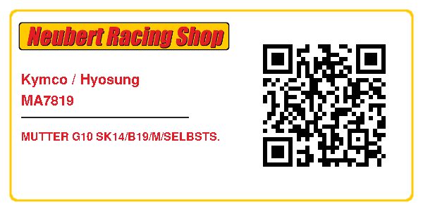 Kymco / Hyosung MA7819