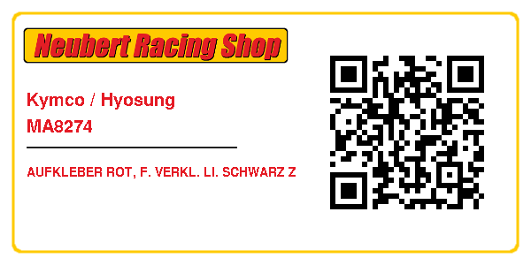 Kymco / Hyosung MA8274
