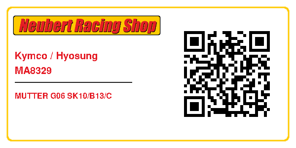 Kymco / Hyosung MA8329
