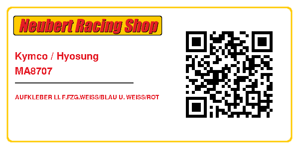 Kymco / Hyosung MA8707