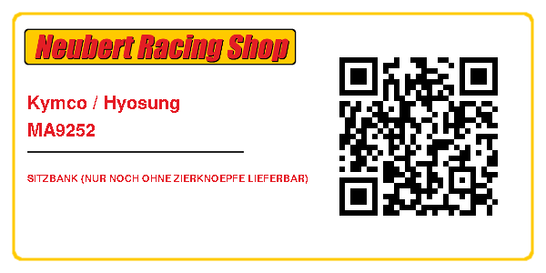 Kymco / Hyosung MA9252
