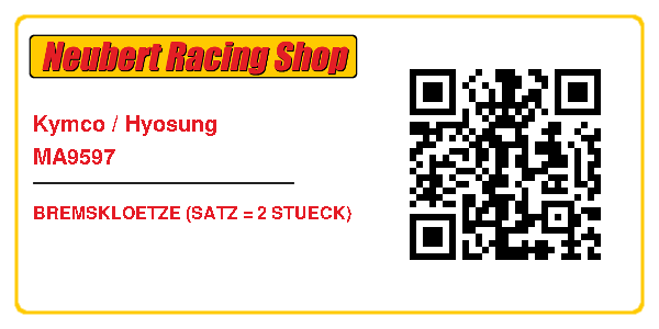Kymco / Hyosung MA9597