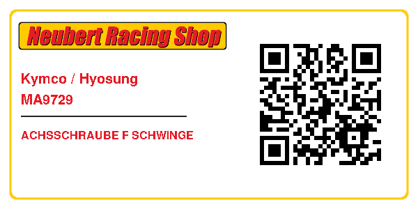 Kymco / Hyosung MA9729