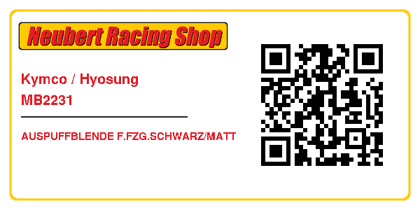 Kymco / Hyosung MB2231
