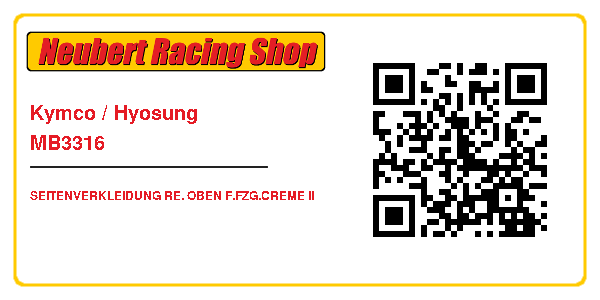 Kymco / Hyosung MB3316