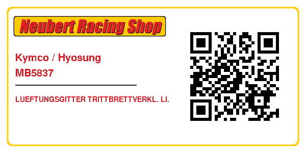 Kymco / Hyosung MB5837