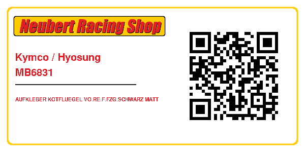 Kymco / Hyosung MB6831