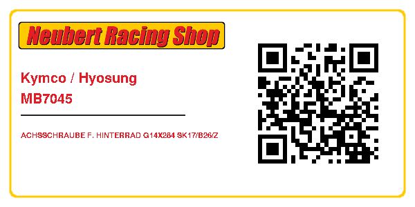Kymco / Hyosung MB7045