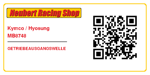 Kymco / Hyosung MB8748