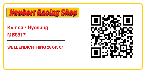 Kymco / Hyosung MB8817