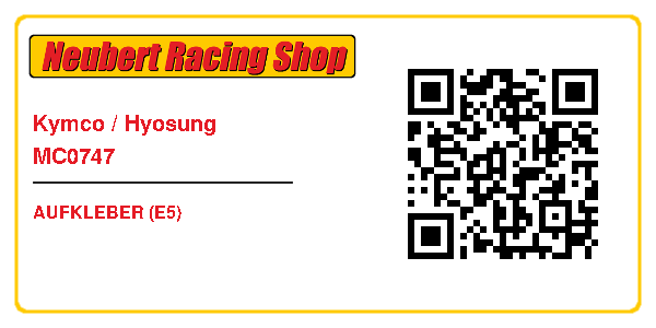 Kymco / Hyosung MC0747