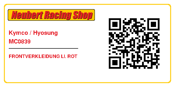Kymco / Hyosung MC0839