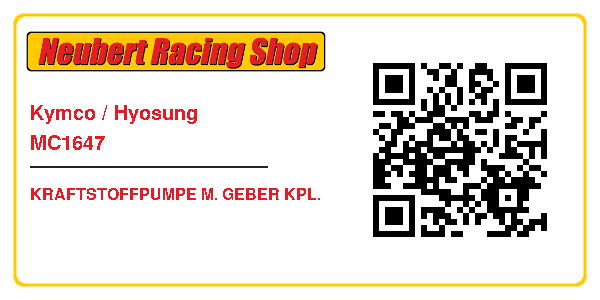 Kymco / Hyosung MC1647