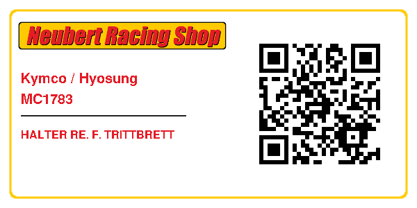 Kymco / Hyosung MC1783