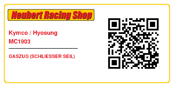 Kymco / Hyosung MC1903