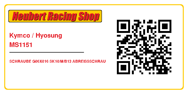 Kymco / Hyosung MS1151