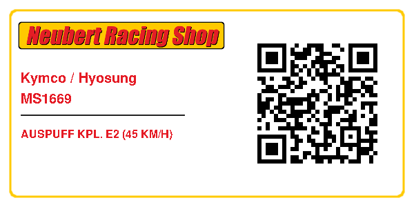 Kymco / Hyosung MS1669