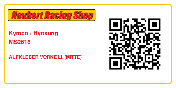 Kymco / Hyosung MS2616