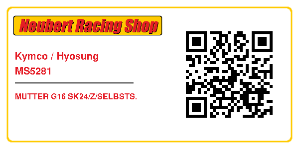 Kymco / Hyosung MS5281