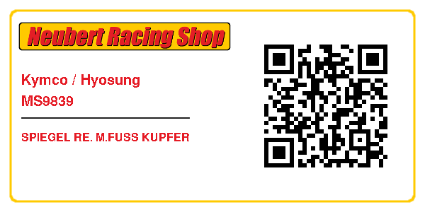 Kymco / Hyosung MS9839