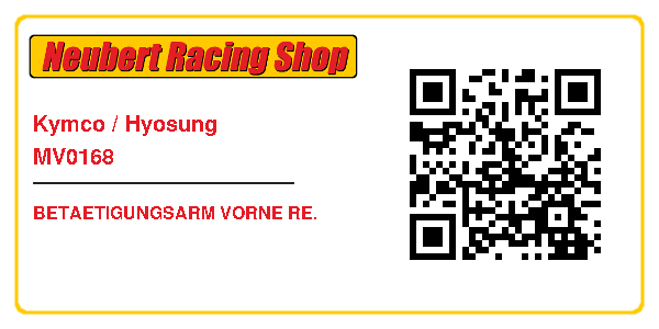 Kymco / Hyosung MV0168