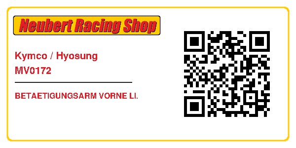 Kymco / Hyosung MV0172