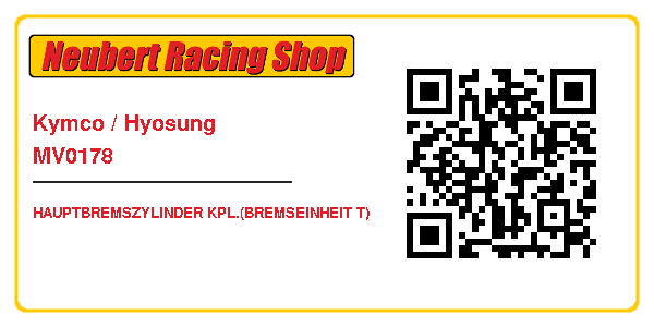 Kymco / Hyosung MV0178