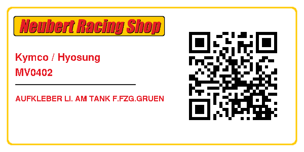 Kymco / Hyosung MV0402