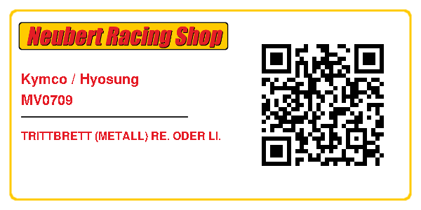 Kymco / Hyosung MV0709