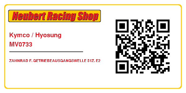 Kymco / Hyosung MV0733