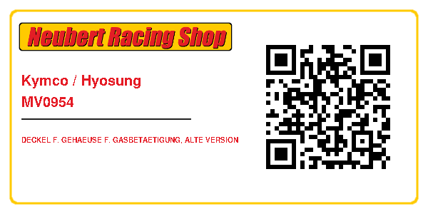 Kymco / Hyosung MV0954