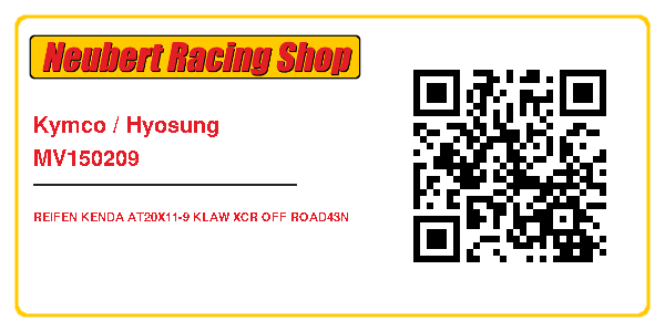 Kymco / Hyosung MV150209