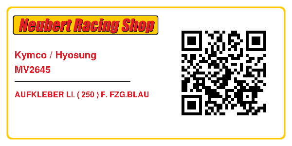 Kymco / Hyosung MV2645
