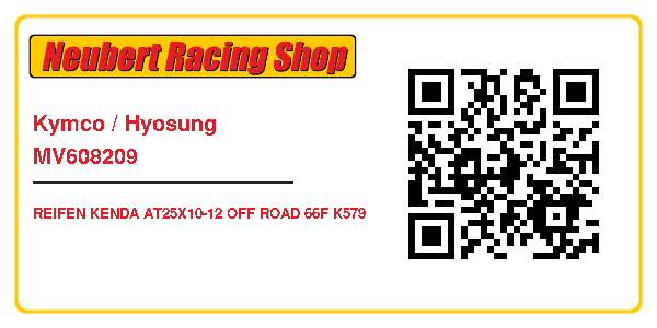 Kymco / Hyosung MV608209