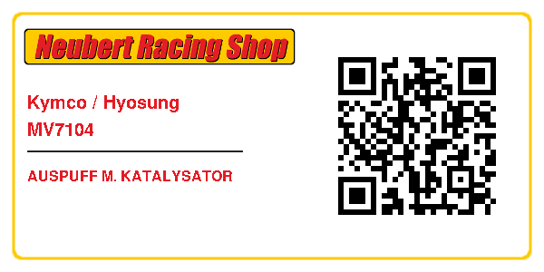 Kymco / Hyosung MV7104