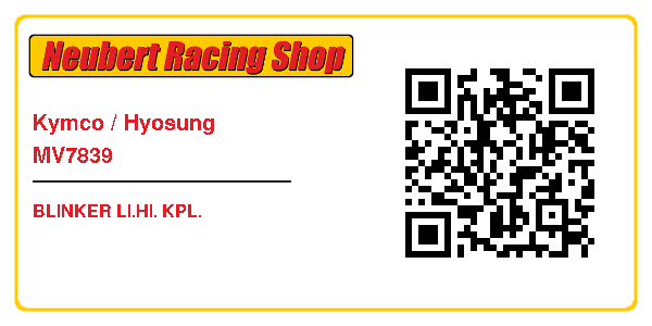 Kymco / Hyosung MV7839
