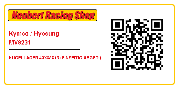 Kymco / Hyosung MV8231