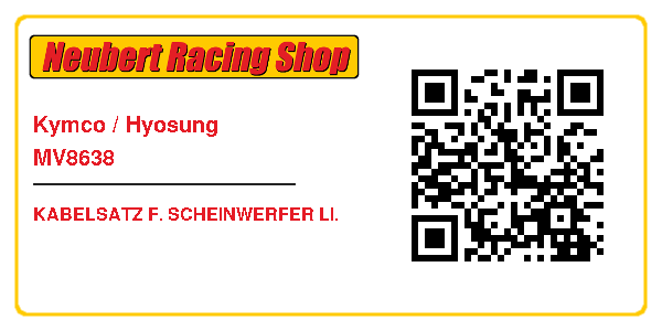 Kymco / Hyosung MV8638