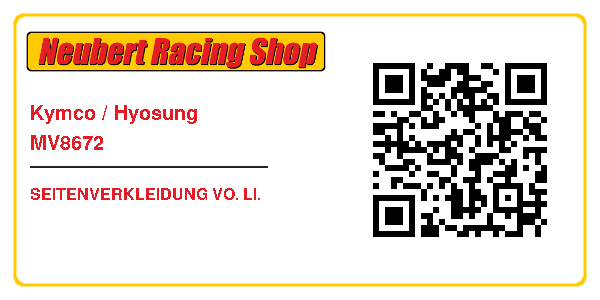 Kymco / Hyosung MV8672