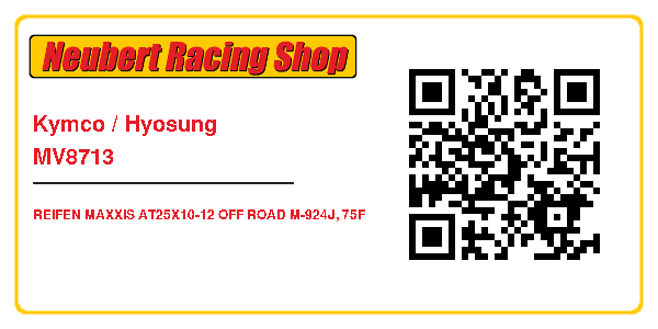 Kymco / Hyosung MV8713
