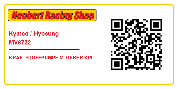 Kymco / Hyosung MV8722