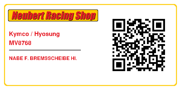 Kymco / Hyosung MV8768