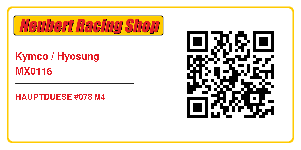 Kymco / Hyosung MX0116