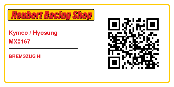 Kymco / Hyosung MX0167